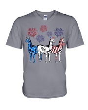 US-Independence-Day V-Neck T-Shirt tile