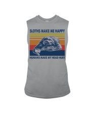 Sloths-Make-Me-Happy Sleeveless Tee tile