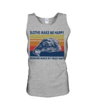 Sloths-Make-Me-Happy Unisex Tank tile