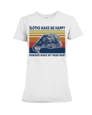 Sloths-Make-Me-Happy Premium Fit Ladies Tee tile