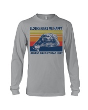 Sloths-Make-Me-Happy Long Sleeve Tee tile