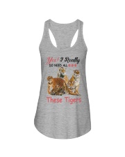 Yes I really do need these tigers Ladies Flowy Tank tile