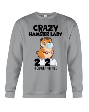 Crazy-Hamster-Lady-2020 Crewneck Sweatshirt tile