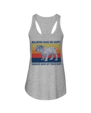 Bulldogs-Make-Me-Happy Ladies Flowy Tank tile