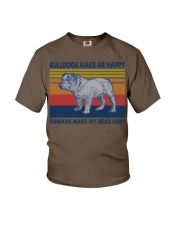 Bulldogs-Make-Me-Happy Youth T-Shirt tile