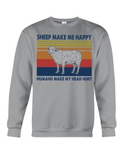 Sheep-Make-Me-Happy Crewneck Sweatshirt tile