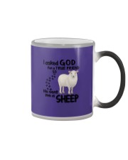 I-asked-God-for-a-true-friend Color Changing Mug tile