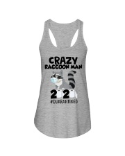 Crazy-Raccoon-Man-2020 Ladies Flowy Tank tile
