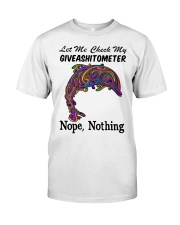 let-me-check-my-giveashitometer-nope-nothing Premium Fit Mens Tee tile