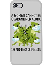 She also needs chameleons Phone Case tile