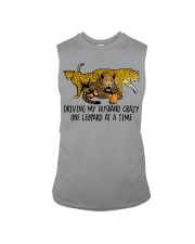 Driving my husband crazy one leopard at a time Sleeveless Tee tile