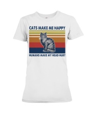 Cats-Make-Me-Happy Premium Fit Ladies Tee tile