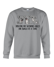 Driving my husband crazy one koala at a time Crewneck Sweatshirt tile