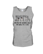 Driving my husband crazy one koala at a time Unisex Tank tile