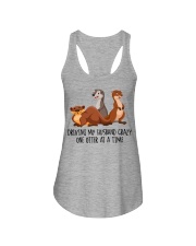 Driving my husband crazy one otter at a time Ladies Flowy Tank tile