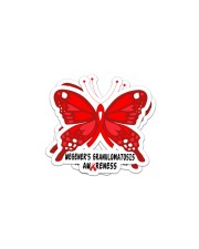 WEGENERS GRANULOMATOSIS AWARENESS Sticker - 2 pack (Horizontal) thumbnail