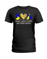 down syndrome awareness Ladies T-Shirt thumbnail