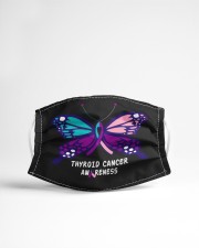 THYROID CANCER AWARENESS Cloth face mask aos-face-mask-lifestyle-22