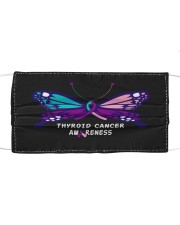 THYROID CANCER AWARENESS Cloth face mask front