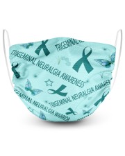 TRIGEMINAL NEURALGIA AWARENESS 2 Layer Face Mask - Single thumbnail