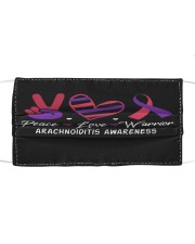 ARACHNOIDITIS AWARENESS Cloth face mask front