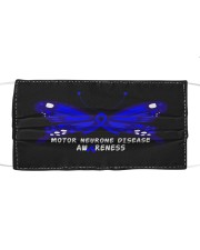MOTOR NEURONE DISEASE AWARENESS Cloth face mask front