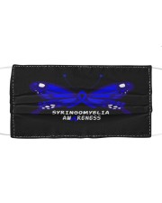 SYRINGOMYELIA AWARENESS Cloth face mask front