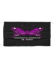 HIDRADENITIS SUPPURATIVA AWARENESS Cloth face mask front