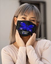 ICHTHYOSIS AWARENESS Cloth face mask aos-face-mask-lifestyle-17