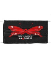 CARDIOMYOPATHY AWARENESS Cloth face mask front