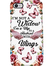 I'm Not A Widow I'm Wife To A Husband With Wings Phone Case thumbnail