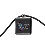 Butterfly Cord Rectangle Necklace thumbnail