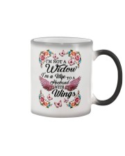 I'm Not A Widow I'm Wife To A Husband With Wings Color Changing Mug thumbnail