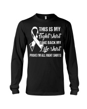 Lung Cancer Cancer Fight Long Sleeve Tee thumbnail