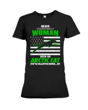 Arctic Cat - Snowmobile Premium Fit Ladies Tee thumbnail