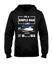 Snowmobile - Polaris Hooded Sweatshirt front