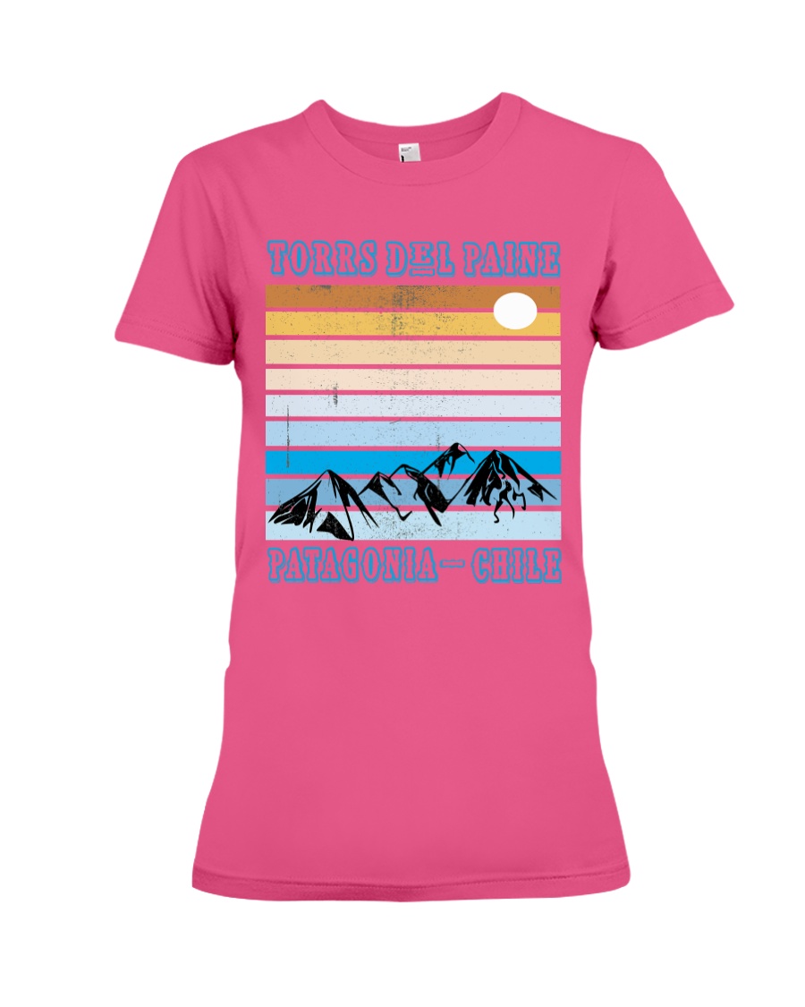 Torrs Del Paine Patagonia Chile Premium Fit Ladies Tee