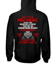 I'm Mechanic Because Your Honor Roll Student Hooded Sweatshirt thumbnail