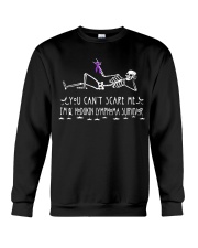 Hodgkin lymphoma Survivor Halloween Crewneck Sweatshirt thumbnail