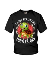 I LIKE TURTLES Youth T-Shirt thumbnail