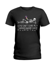 Bladder Cancer Halloween Ladies T-Shirt thumbnail