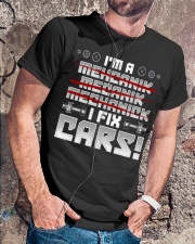 Mechanic I fix cars Classic T-Shirt lifestyle-mens-crewneck-front-4