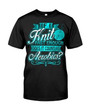 Funny Knitting Shirt Classic T-Shirt thumbnail