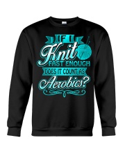 Funny Knitting Shirt Crewneck Sweatshirt thumbnail