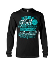 Funny Knitting Shirt Long Sleeve Tee thumbnail