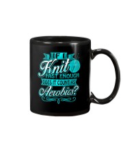 Funny Knitting Shirt Mug thumbnail