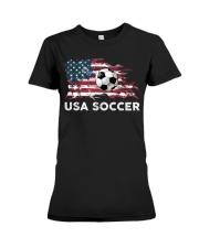 USA SOCCER TEAM Premium Fit Ladies Tee thumbnail