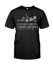 Pancreatic Cancer Survivor Halloween Classic T-Shirt front