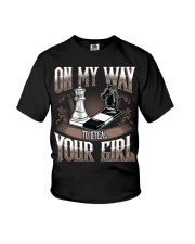 Funny Chess T-Shirt Youth T-Shirt thumbnail
