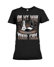 Funny Chess T-Shirt Premium Fit Ladies Tee thumbnail